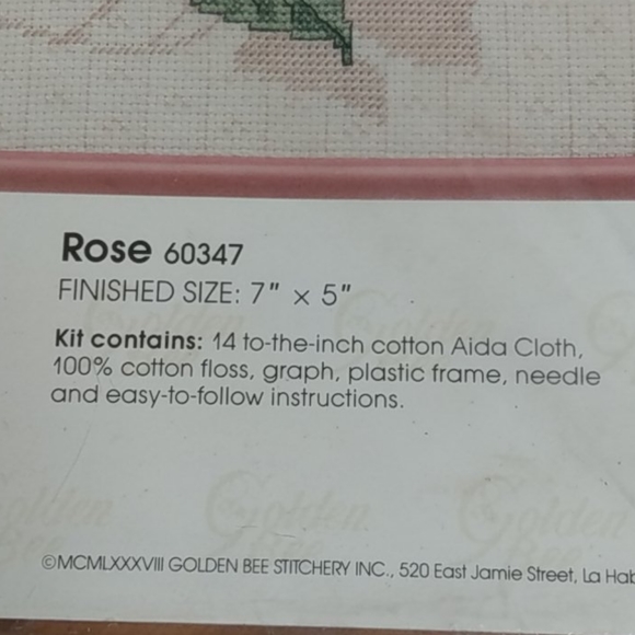 Vintage DIY Shabby Chic Needlepoint Decor Kits Sealed - Picture 10 of 11